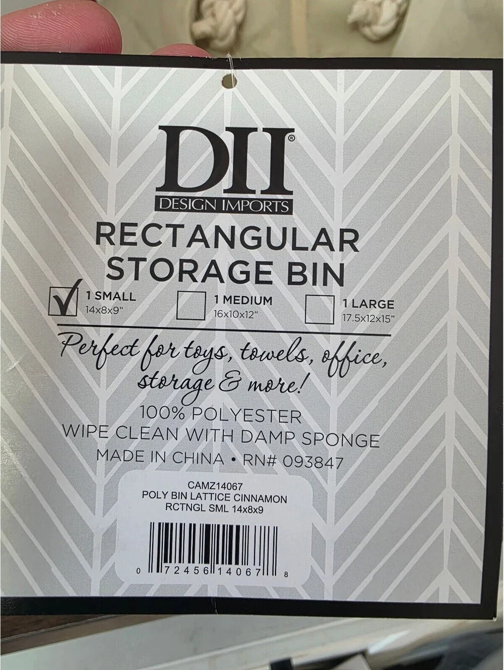 Rectangular Storage Basket